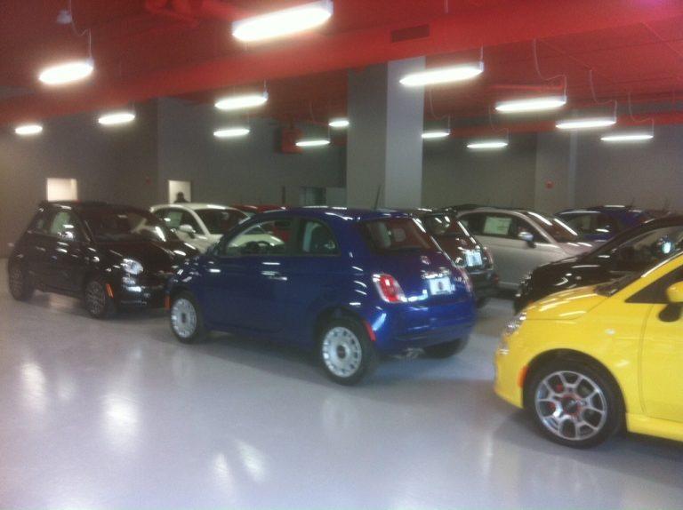Automotive Service & Showroom Flooring